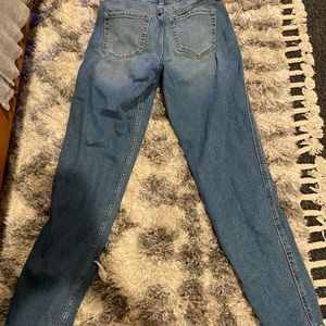 Hollister ultra high rise mom jean